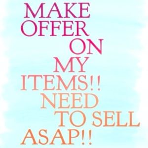 Open to offers and bundles! 😎